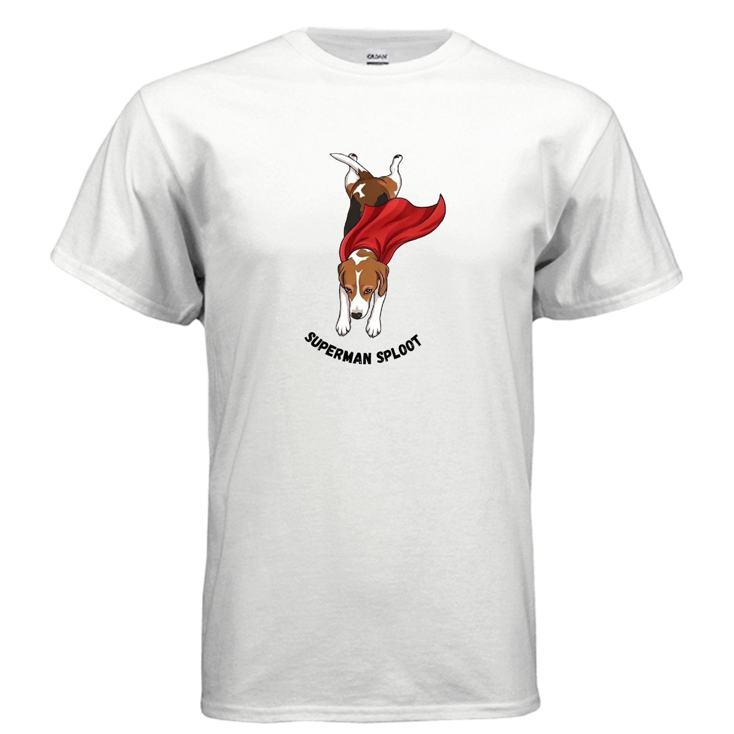 Beagle Superman Sploot shirt