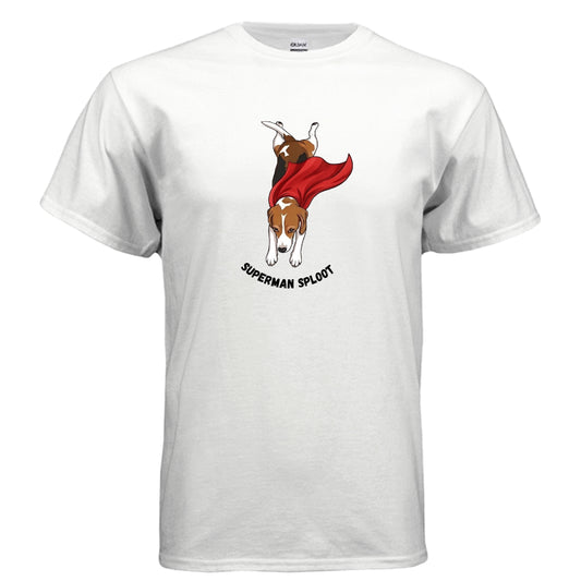 Beagle Superman Sploot shirt