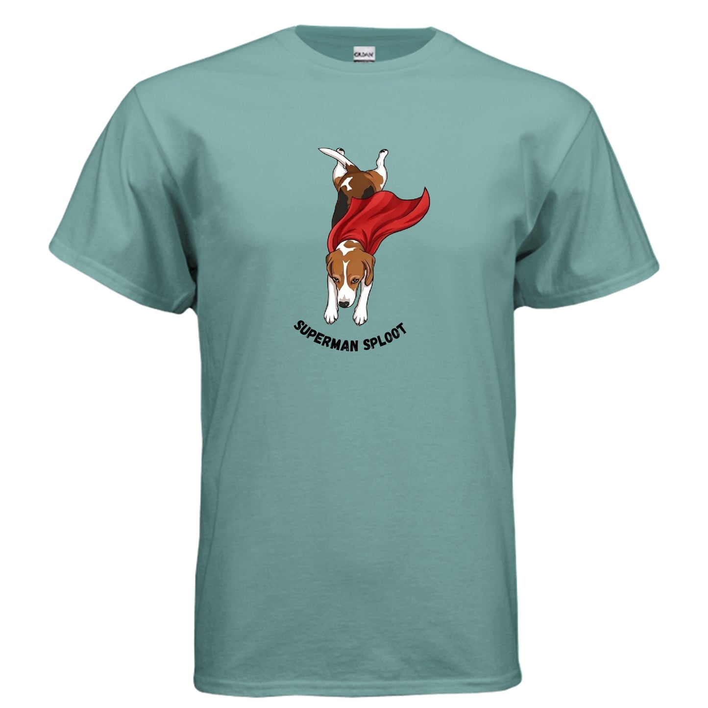 Beagle Superman Sploot shirt