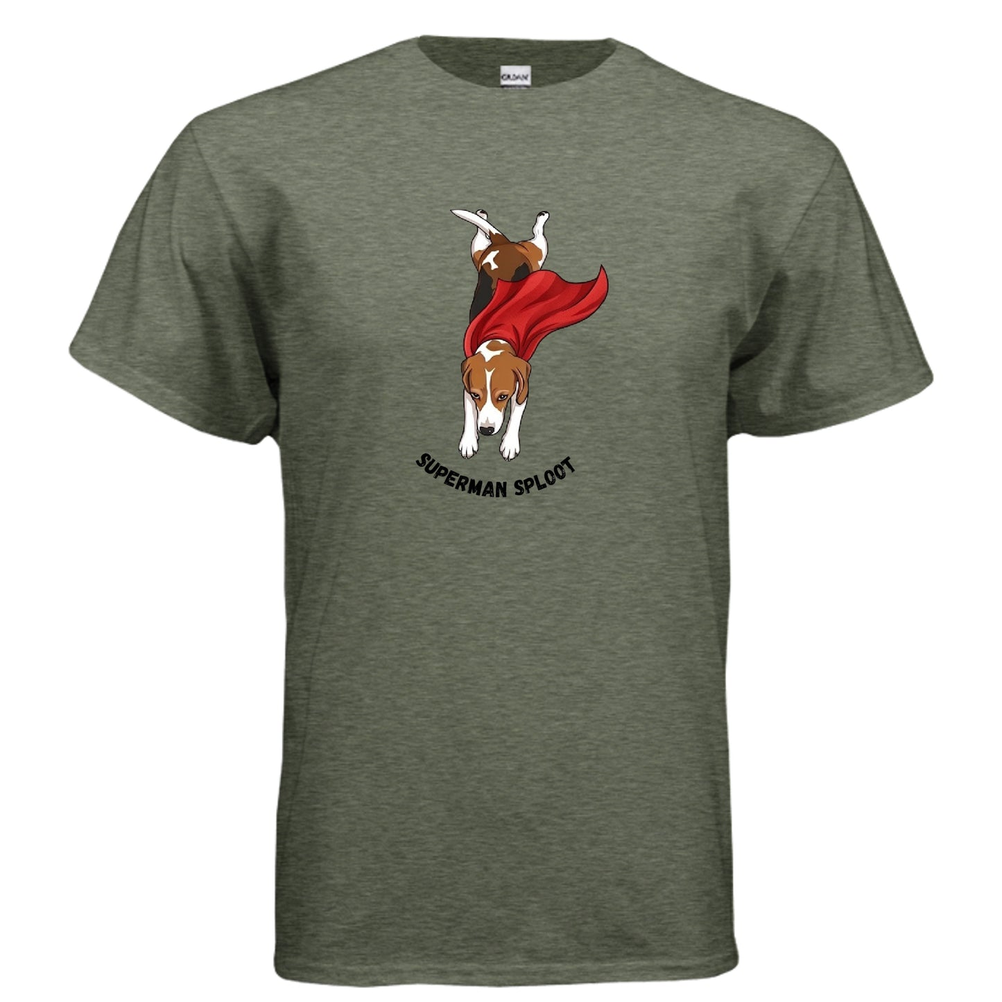 Beagle Superman Sploot shirt